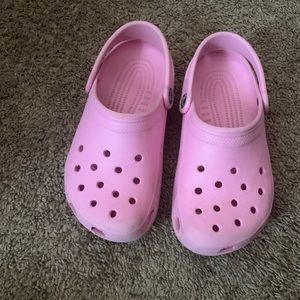 Pink Girls Crocs